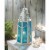 Home Locomotion 10015217 Blue And White Lighthouse Candle Lantern Perspective: top
