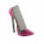 Pink Shoe Phone Holder Perspective: top