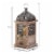 Aewholesale 10018058 14 in. Flip-Top Wood Lantern with Drawer Perspective: top