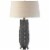 Zingz & Thingz Nikki Chu Tao Charcoal Prism Ceramic Table Lamp in Black Perspective: top