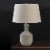 Zingz & Thingz Nikki Chu Margate Porcelain Table Lamp in Brown Perspective: top