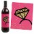 Big Dot of Happiness Girls Night Out Bachelorette Party Gift Wine Bottle Label Stickers 4 Ct Perspective: top