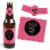 Big Dot of Happiness Girls Night Out - Bachelorette Party - 6 Beer Bottle Labels & 1 Carrier Perspective: top