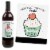 Big Dot of Happiness Best Mom Ever - Mother's Day Gift - Wine Bottle Label Stickers 4 Ct Perspective: top