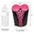 Big Dot of Happiness Girls Night Out Bachelorette Lingerie Heart Shaped Favor Boxes 12 Ct Perspective: top