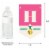 Big Dot of Happiness Pink Flamingo - Bunting Banner - Party Decorations - Happy Birthday Perspective: top