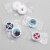 Big Dot of Happiness Railroad Party Crossing Train Round Candy Sticker Favors 1 sheet of 108 Perspective: top