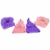 Playtime by Eimmie Puffy Plush Sleepover 18 Inch Doll Outfit with 2 Plush Chairs Perspective: top