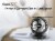 Geek Aire Smart Rechargeable Desktop Turbo Fan - Black Perspective: top