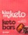 Kiss My Keto Chocolate Salted Caramel Keto Bars Perspective: top