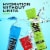 Prime Hydration Lemon Lime Electrolyte Drink Mix Packets Perspective: top