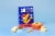 Cheddies® Spicy Cheddar Baked Cheesy Crackers Box Perspective: top