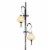 VONN Lecce 70 ETL Certified Integrated LED Aluminum Floor Lamp in Black Perspective: top
