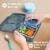 Omie OmieBox UP - Insulated Bento Lunch Box + 12 oz Thermos - Graphite Perspective: top