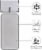 Baby Portable Changing Pad, Diaper Bag, Travel Mat Station, Compact, Grey Pattern Perspective: top