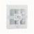 Swaddle Blanket Baby Girl Boy Easy Adjustable 3 Pack Infant Sleep Sack (Large, Gray) Perspective: top