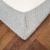 Comfy Cubs Fitted Crib Sheet – 100% Cotton Baby Crib Mattress (Gray, Pack of 2) Perspective: top