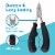 ZenToes Heavy Duty Nail Clippers with Stainless Steel Curved Blade for Ingrown Toenails Perspective: top
