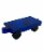 Mag-Genius BUILDABLE FLATBED TRAIN CARTS Perspective: top