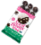 Sweet Loren's Gluten Free Chocolate Mint Cookie Dough Perspective: top