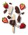 Keto Pint Strawberry Ice Cream Bars Perspective: top