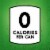 Green® Cola Zero Sugar Soda Cans Perspective: top
