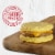 Red’s Egg’Wich Turkey Sausage Frozen Breakfast Sandwich Perspective: top