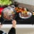 Cheftop Induction 2 Burner Cooktop - Portable 120V Digital Ceramic Top 2 Burner Electric Cook Perspective: top