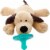 WubbaNub Puppy Infant Pacifier Perspective: top