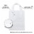 Prime Line Packaging Small Clear Plastic Bags with Soft Loop Handles Gifts Bulk 50 Pcs 8x4x10 Perspective: top