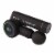 Reathlete FOLD Interchangeable Folding Percussion Massage Therapy Gun, Black Perspective: top