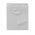 Occasionall Extra Small White Embossed Diamond Pattern Paper Bags with Handle 12PK 4x2.75x4.5 Perspective: top