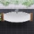 ALFI brand HammockTub1-WM White Matte 79 Acrylic Suspended Wall Mounted Hammock Bathtub Perspective: top