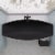 ALFI brand HammockTub1-BM Black Matte 79  Acrylic Suspended Wall Mounted Hammock Bathtub Perspective: top