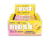 Mosh® Lemon White Chocolate Crunch Brain + Body Fuel Protein Bar Perspective: top
