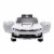 Dakott 2021/2022 Chevy Camaro Racing 2SS Battery Powered Ride On Car Toy, White Perspective: top