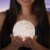 Selene - Moon Lamp Humidifier Perspective: top