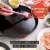 Chef Pomodoro Cast Iron Pizza Pan, 12 Inch Pre-Seasoned Skillet, with Handles, Baking Pan Perspective: top