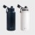 BOZ Stainless Steel Water Bottle XL - Two-Pack Bundle, Black / White, (1 L / 34oz) Wide Mouth Perspective: top