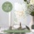 Rileys & Co Large Wedding Table Number Cards 1-25 and Head Table Sign, Gold Foil 26 Pcs -4x6" Perspective: top