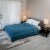 Muslin Blanket for Adults, Extra Large Twin 90” x 66” (Neptune) Perspective: top