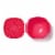 Tupperware Heritage Square Bowl - Rubine Red Perspective: top