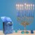 Hannukah Petite Holiday Christmas Christmas Gift Bag - Design #1 Perspective: top