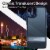 TORRAS-UPRO Matte Series Phone Case-iPhone 14 Plus-Black Perspective: top
