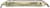 David™ Fudge Brownie Flavored Protein Bar Perspective: top