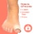 ZenToes Open Toe Tubes Fabric Gel Lined Sleeves Protect Corns, Blisters - 5 Pack (Large) Perspective: top
