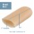 ZenToes 6 Pack Gel Toe Caps - Cushions and Protects Toes from Rubbing - (Small, Beige) Perspective: top