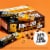 Junkless Peanut Butter Chocolate Chip Chewy Granola Bars Perspective: top