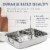 Premium Stainless Steel Roasting Pan with Rack, 16 inch Perspective: top