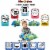 Pillow Pets Disney Toy Story Little Green Man Plush Toy Perspective: top